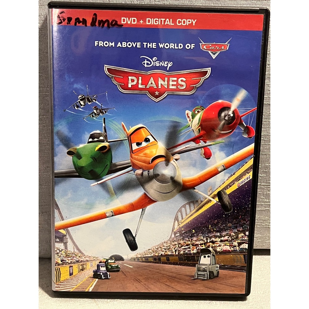 Disney Planes DVD Movie Kids Animated Family Film Dusty Crophopper 2013
